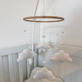 baby mobiel wolk wit 
