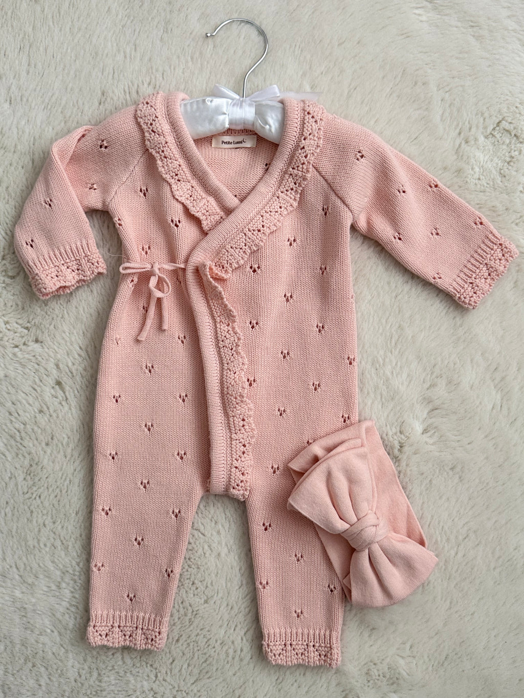 babypakje roze katoen meisje